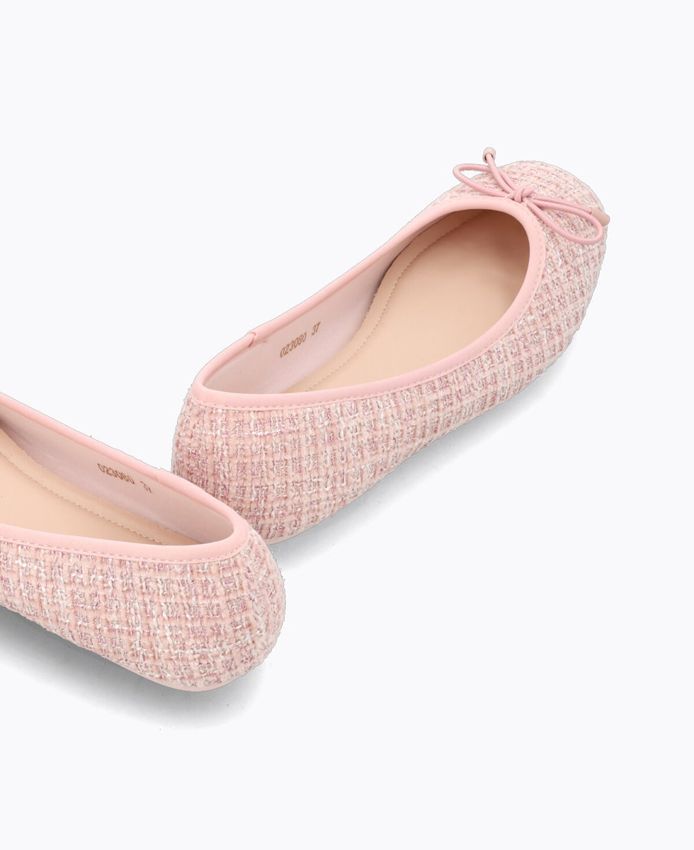 Ruth Ballerina Flats - Pink – DMK
