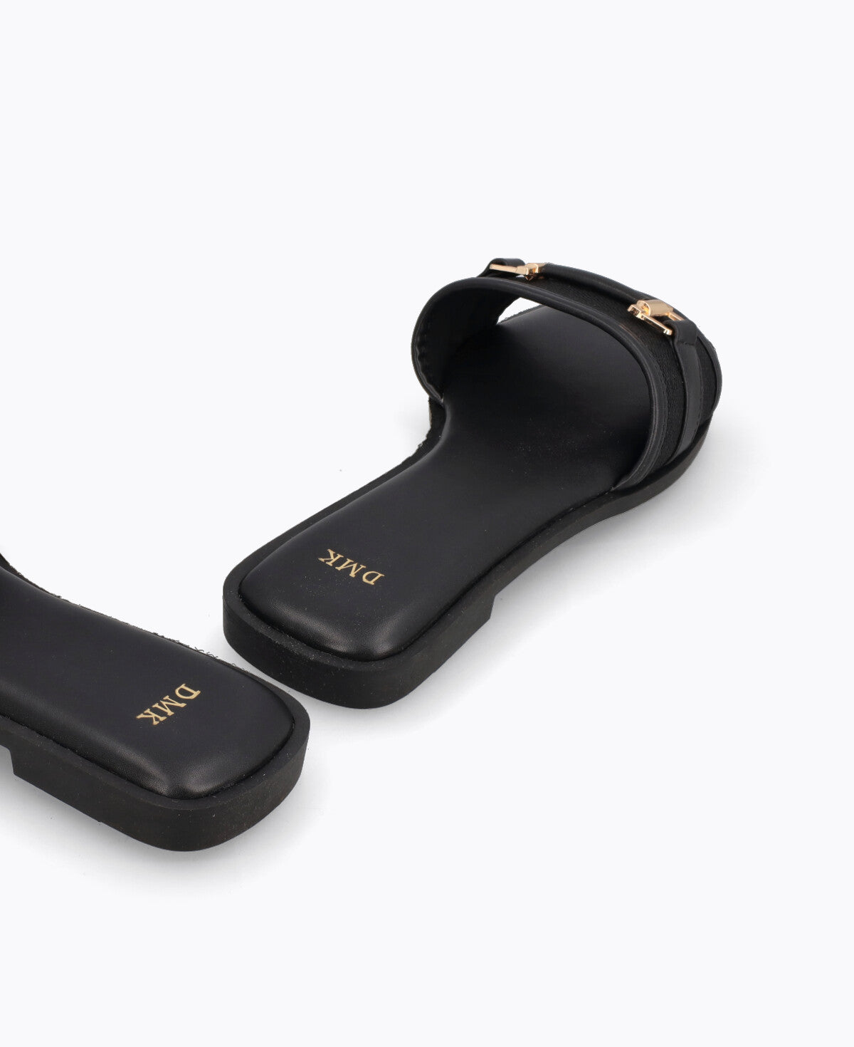 Saphine Flat Sandals - Black