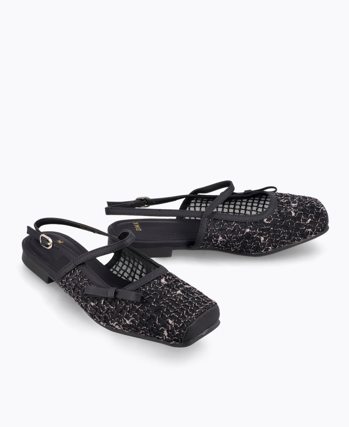 Selia Mary Jane Flats - Black