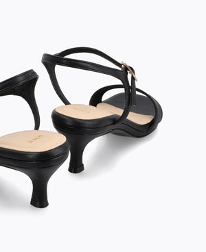Sienna Heel Sandals - Black