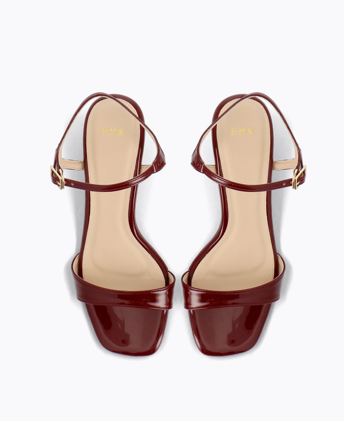 Sienna Heel Sandals - Maroon