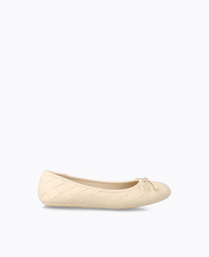 Simone Ballerina Flats - Beige