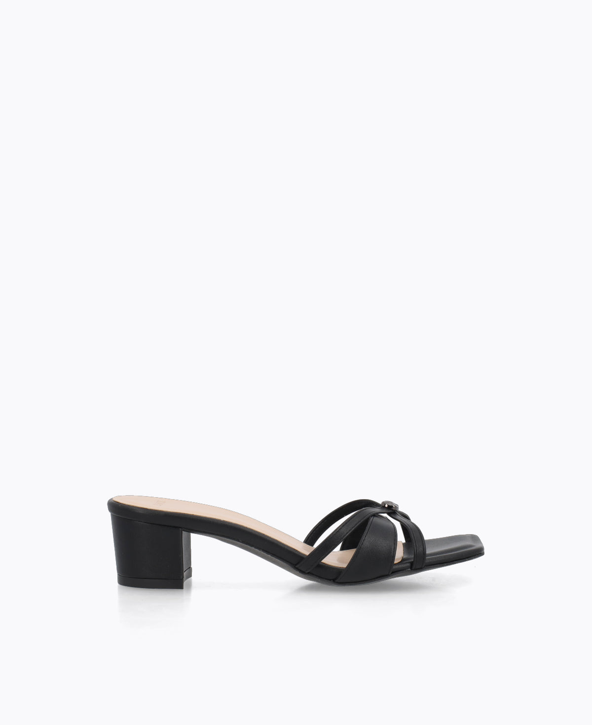 Sora Heel Sandals - Black