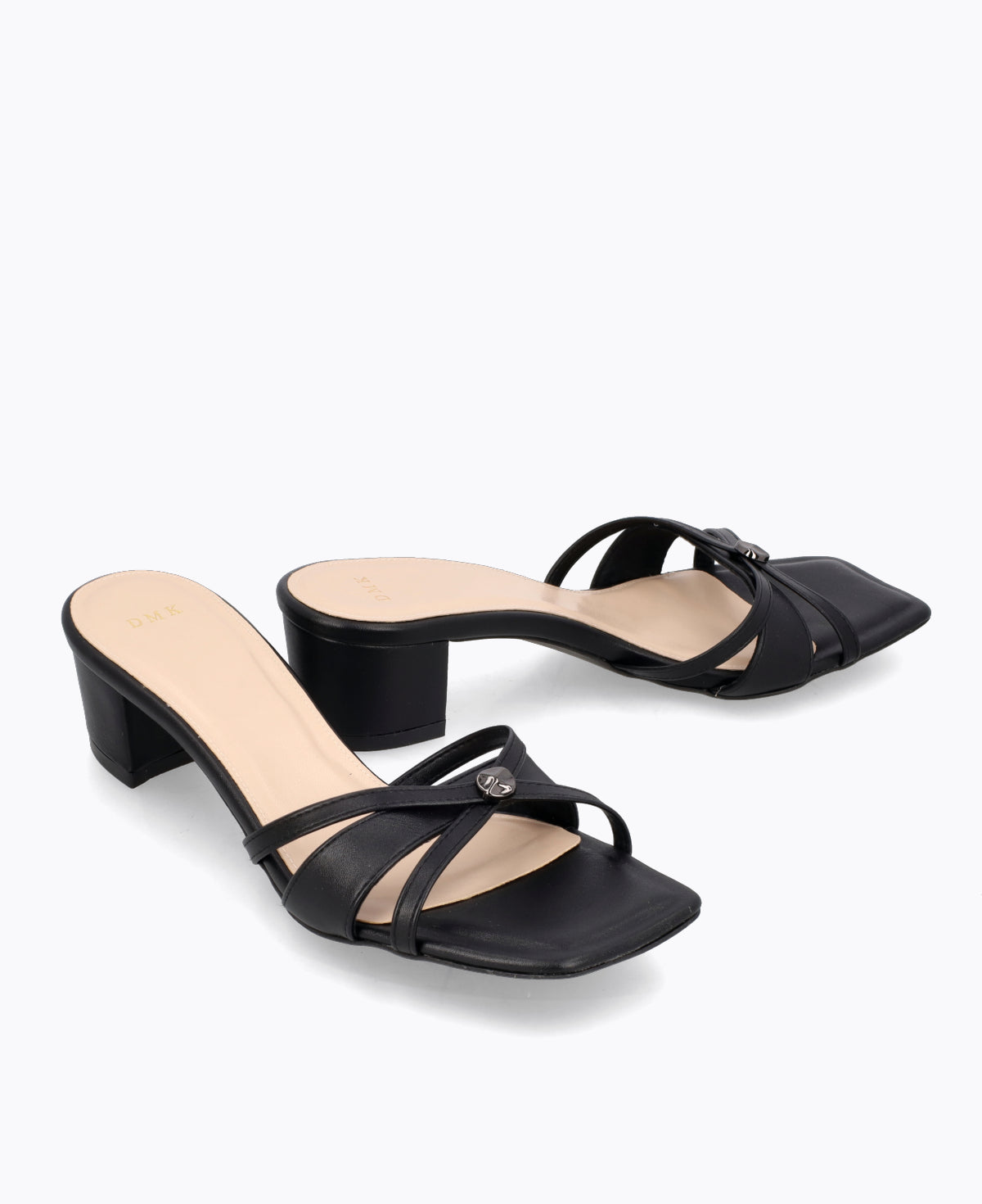 Sora Heel Sandals - Black