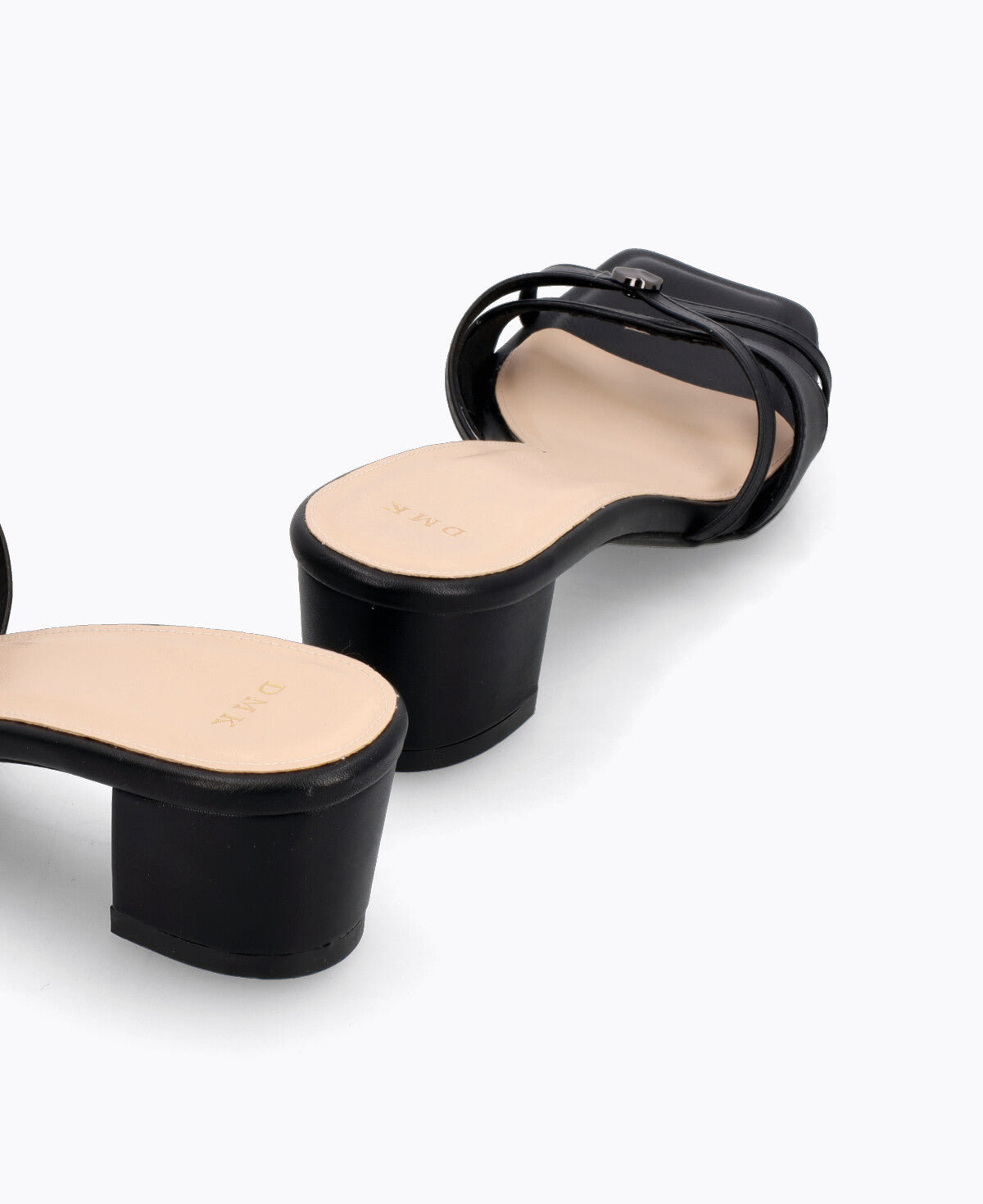 Sora Heel Sandals - Black