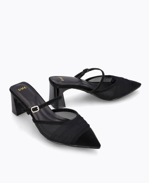 Tiana Heel Pumps - Black