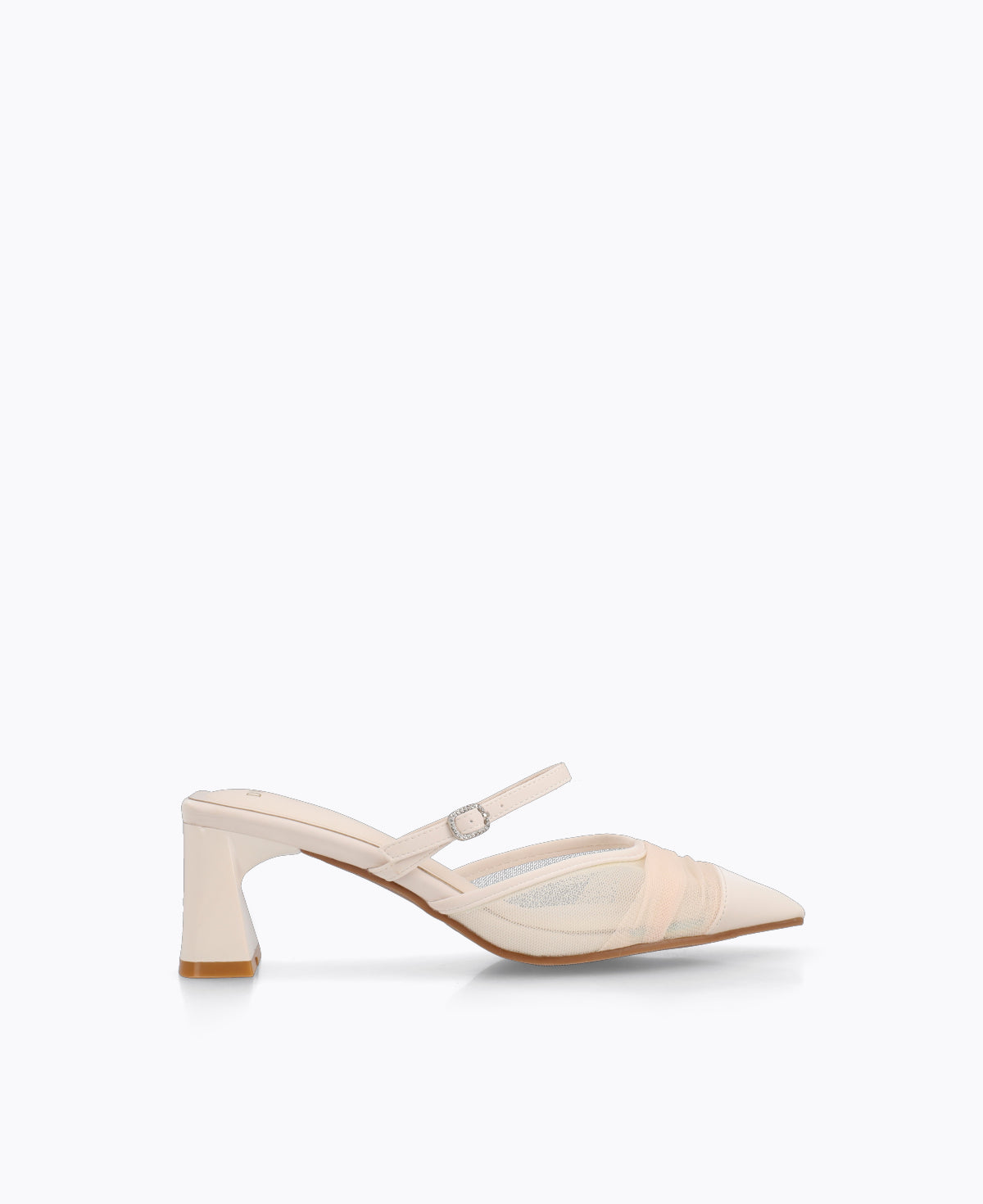 Tiana Heel Pumps - Pearl Beige