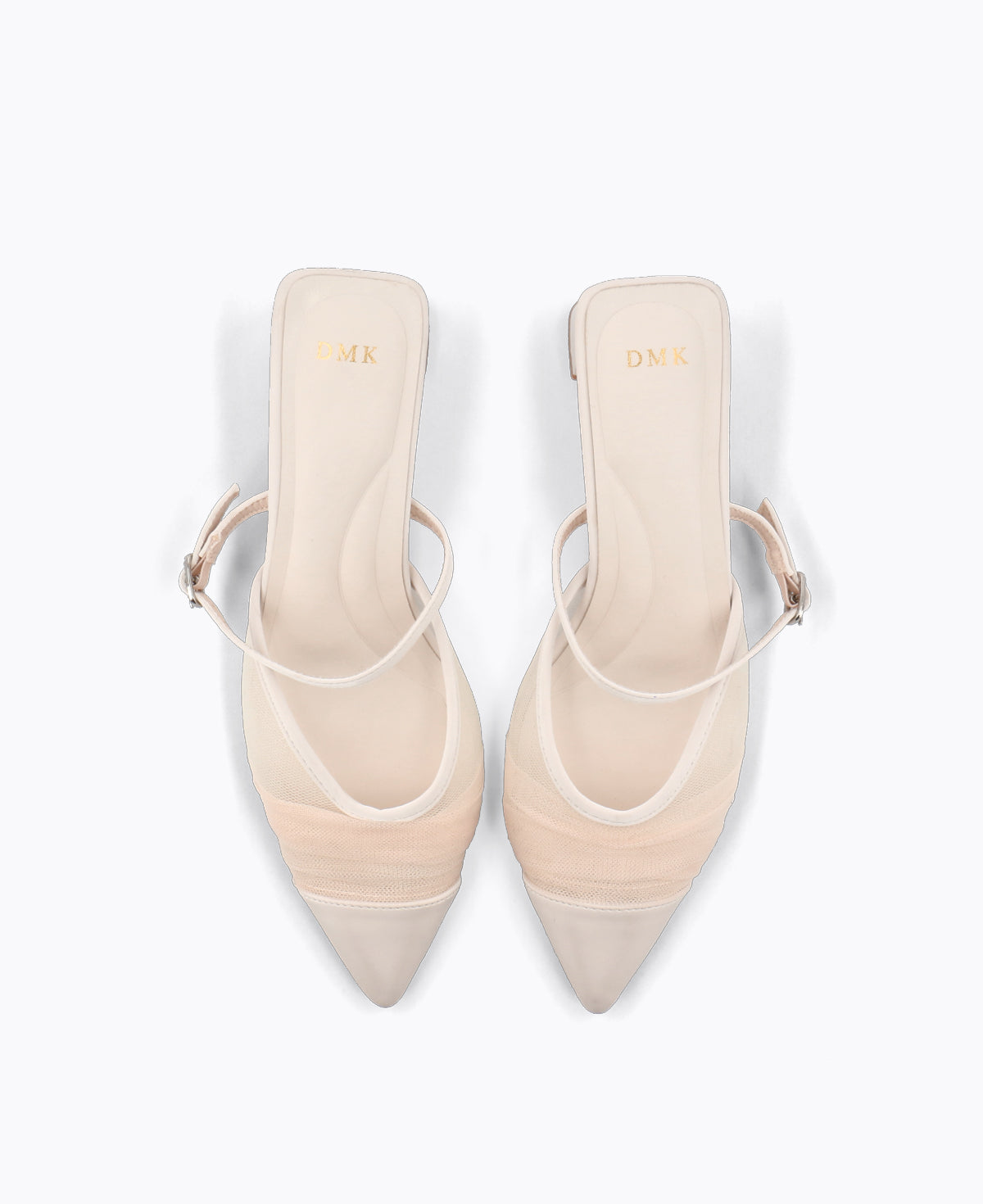 Tiana Heel Pumps - Pearl Beige