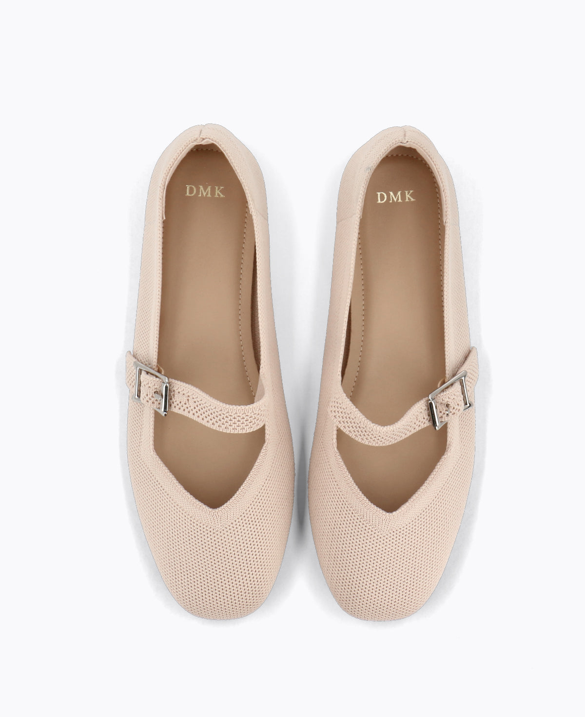 Winnie Mary Jane Flats - Beige