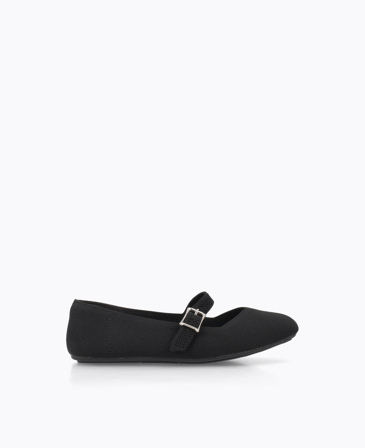 Winnie Mary Jane Flats - Black