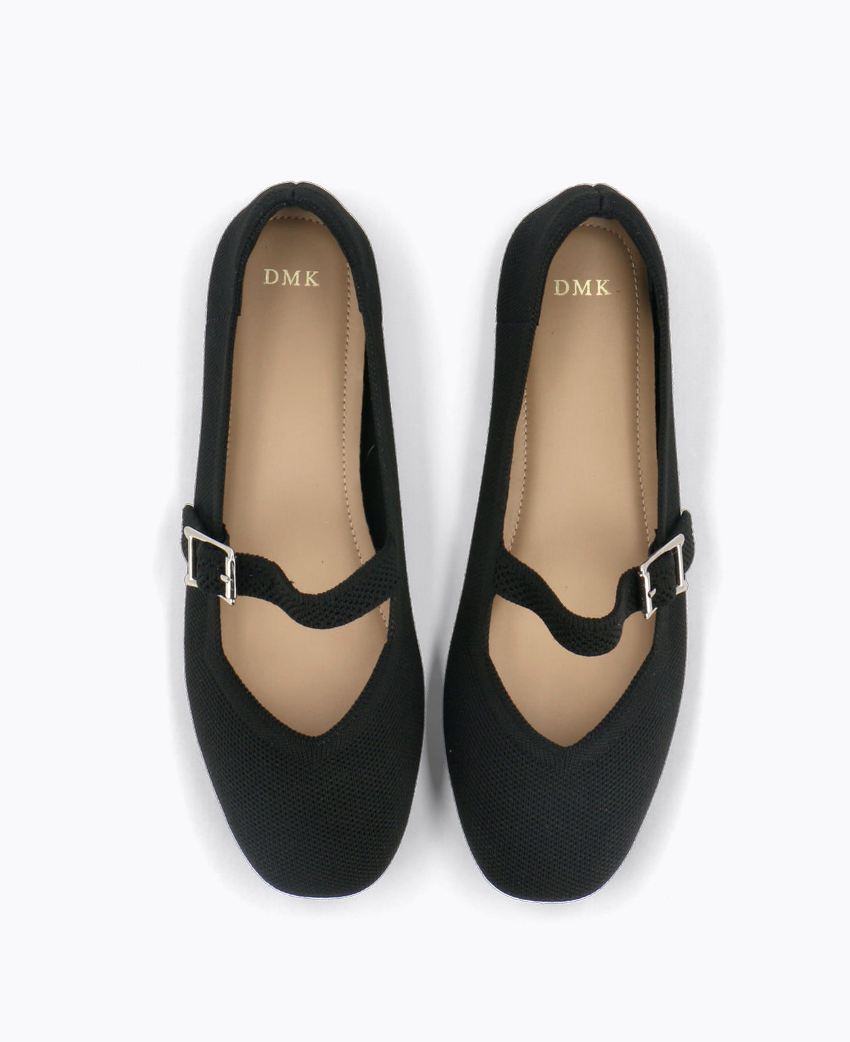 Winnie Mary Jane Flats - Black