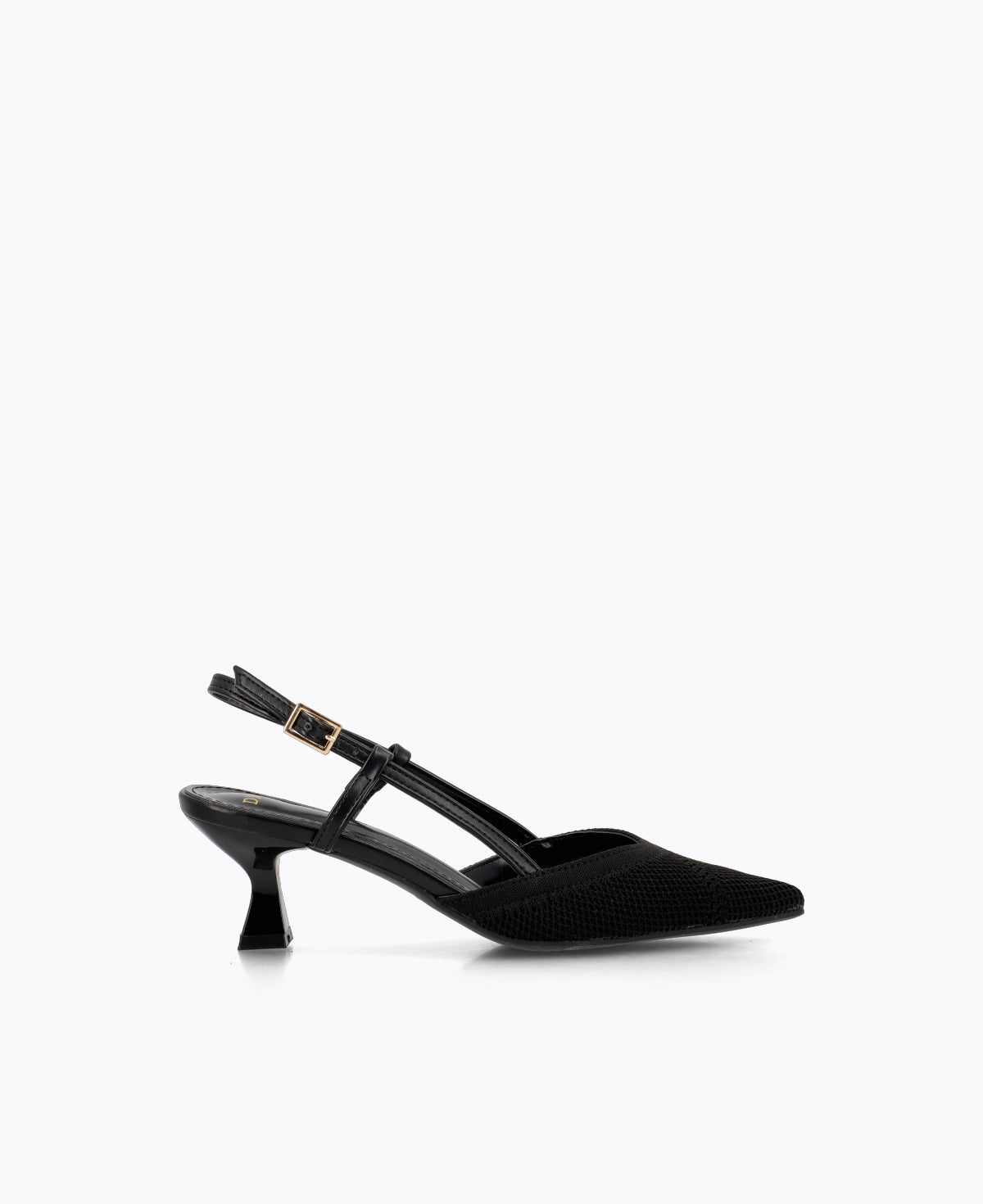 Zaria Slingback Heel Pumps - Black
