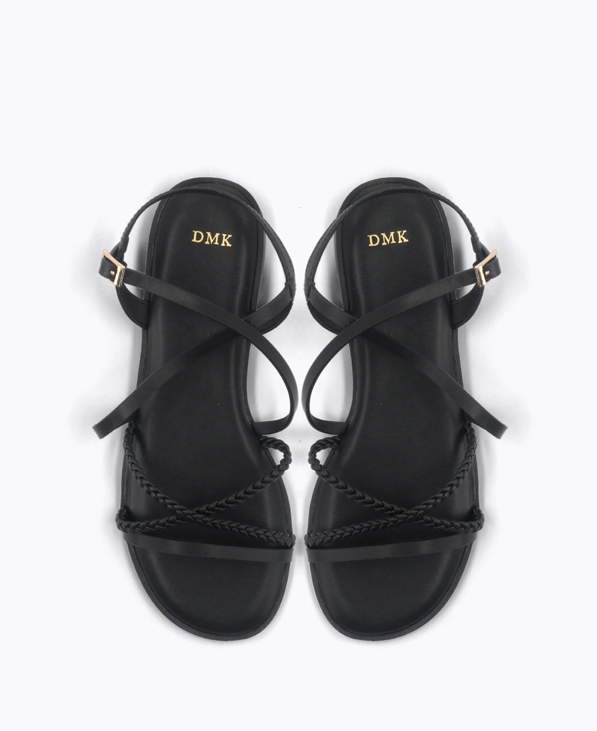 Zoey Flat Sandals - Black