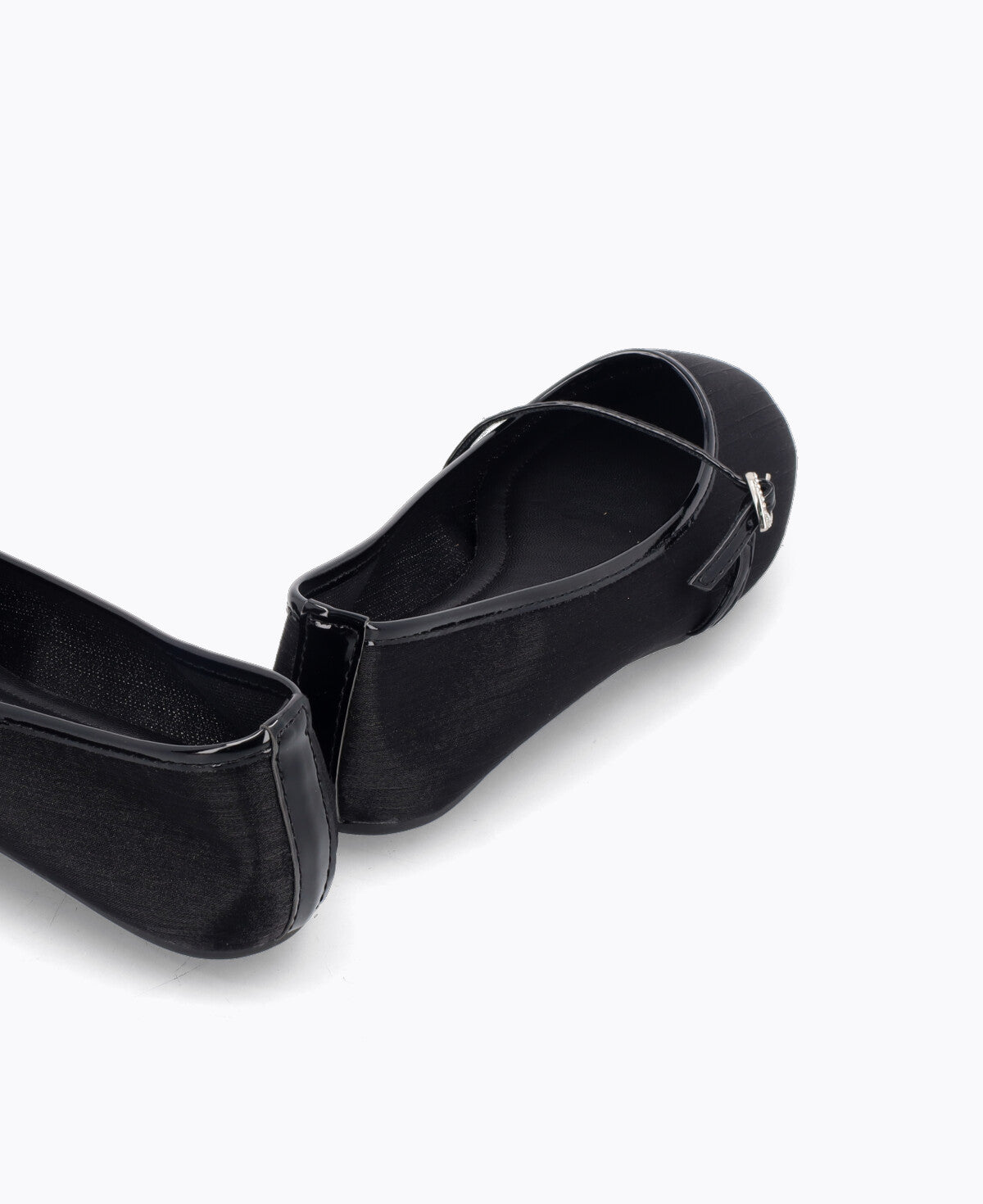 Audrey Mary Jane Flats - Black