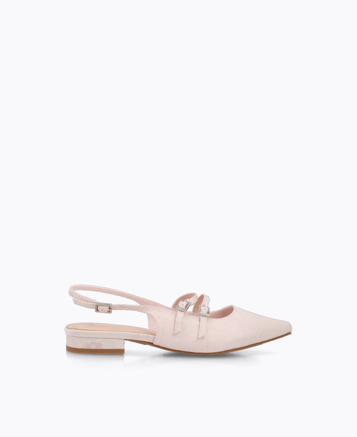 Blossom Slingback Mary Janes - Pink