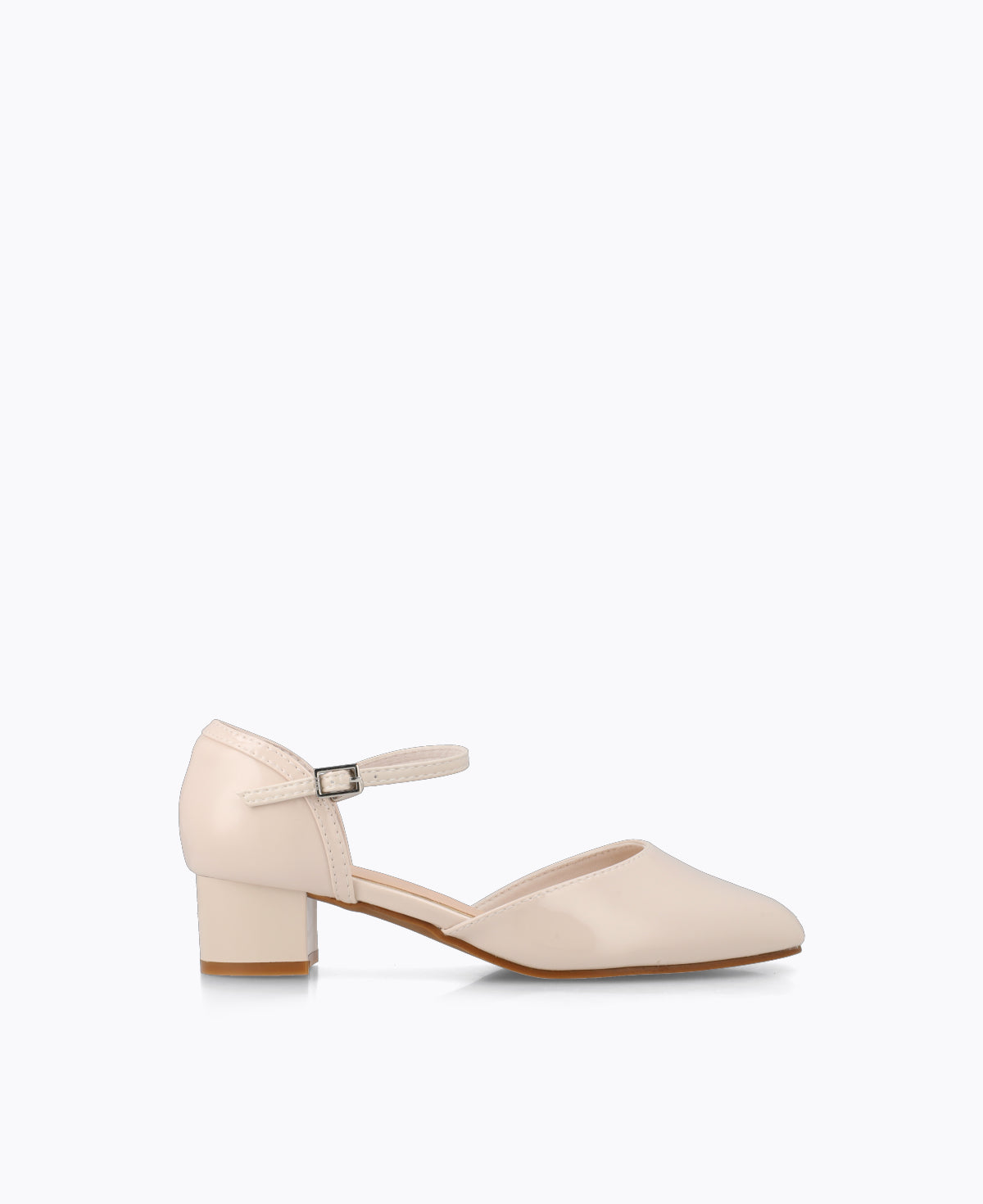 Camellia Heel Pumps - Beige