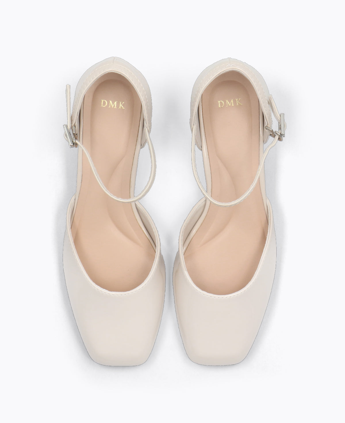 Camellia Heel Pumps - Beige