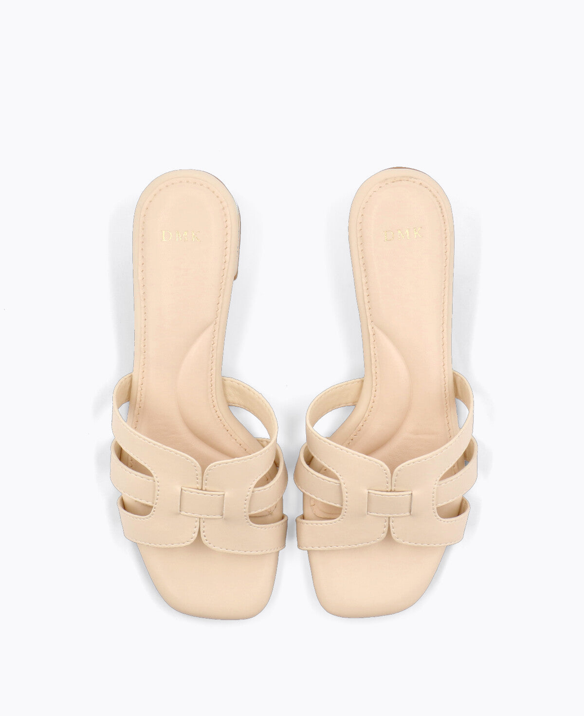Enika Heel Sandals - Beige
