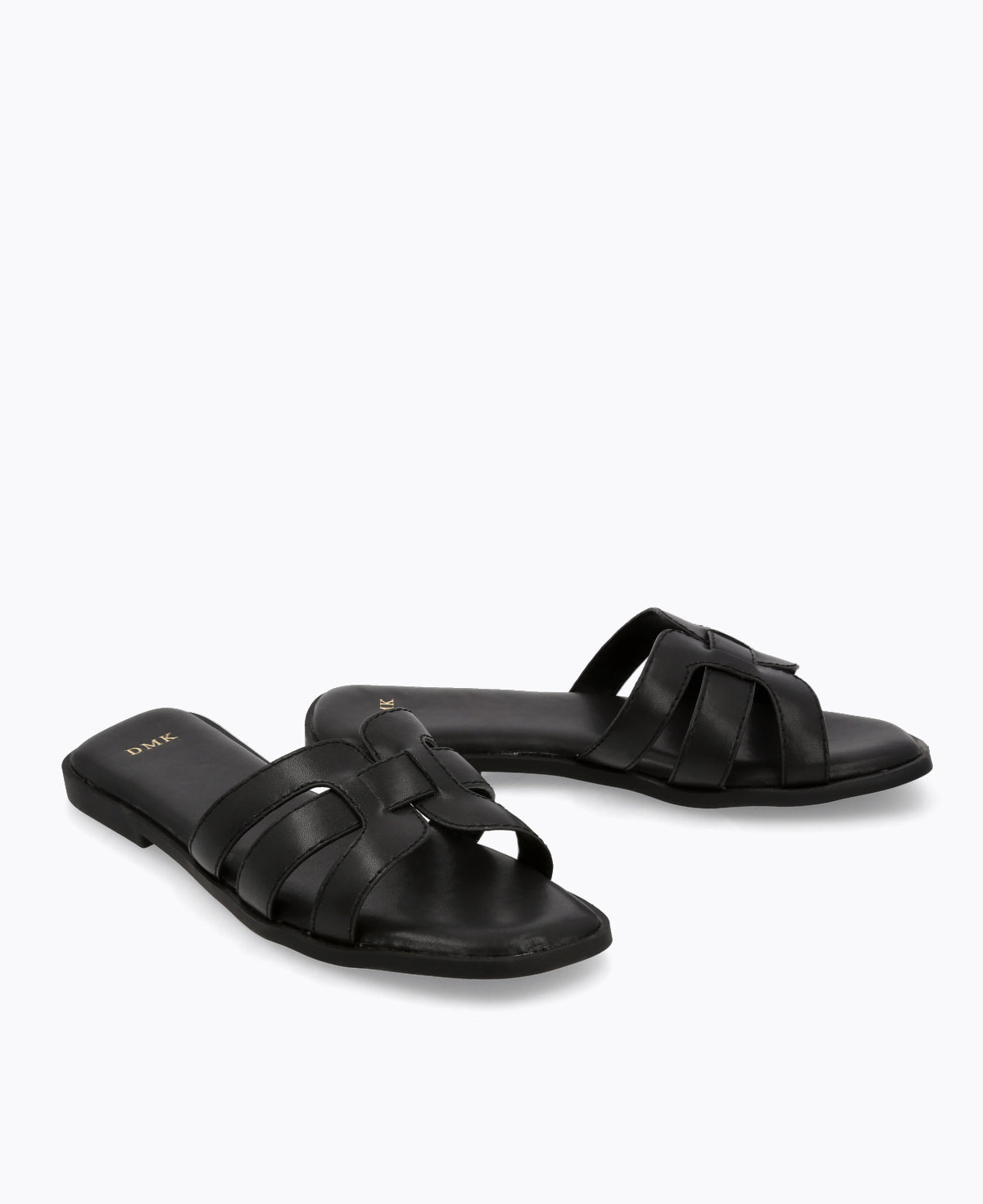 Erica Flat Sandals - Black