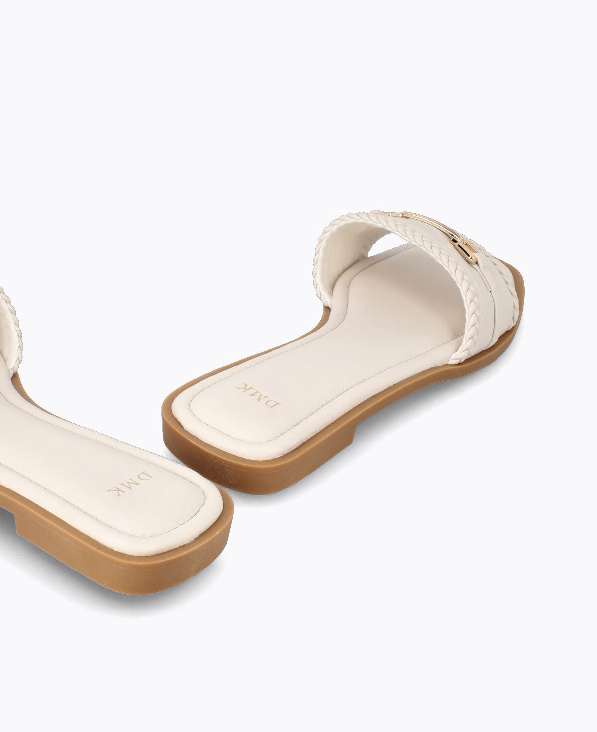 Jaena Flat Sandals - Beige