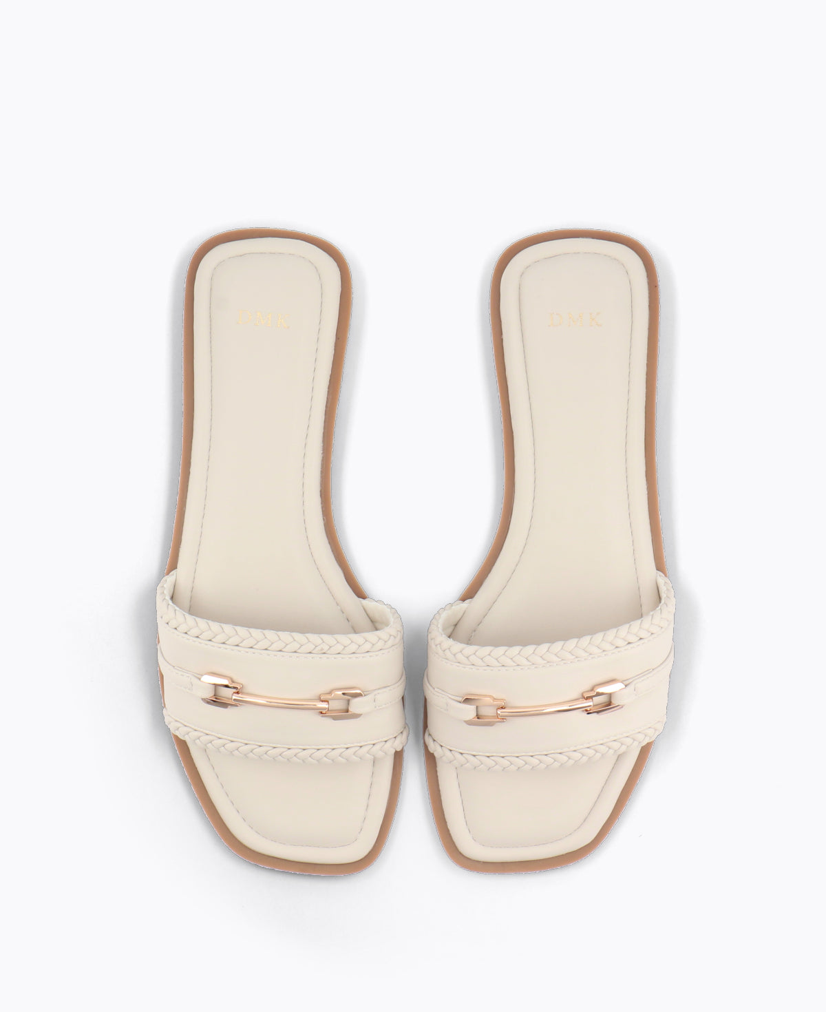 Jaena Flat Sandals - Beige