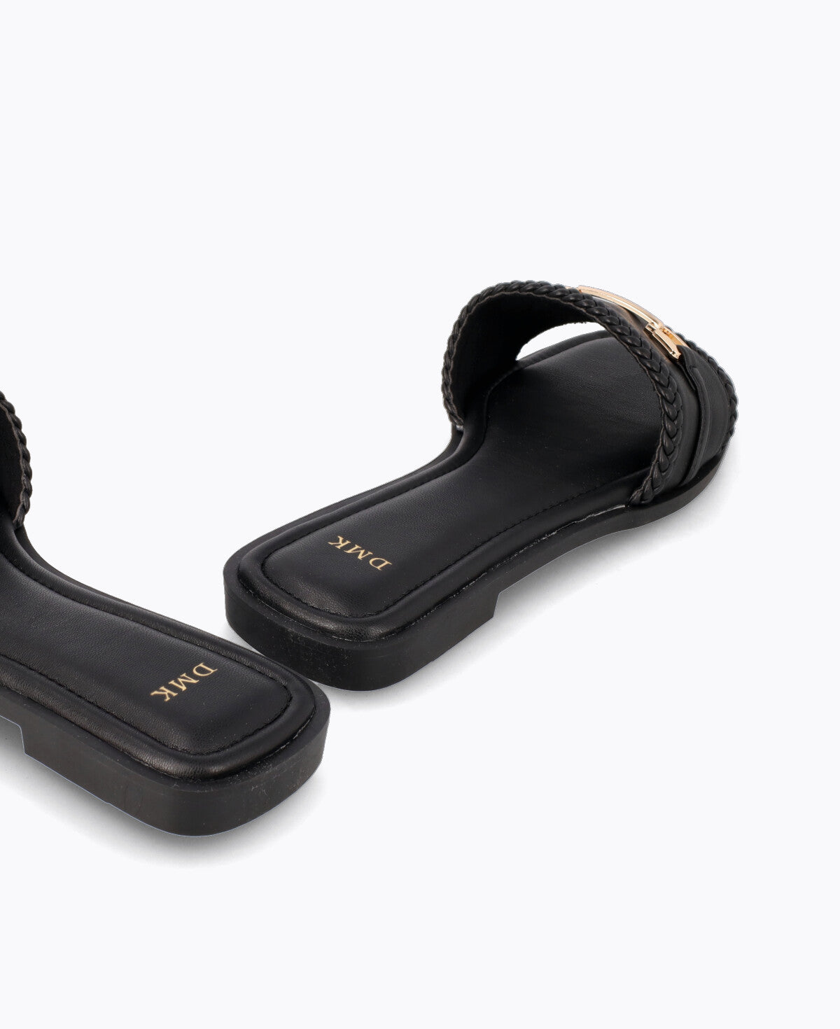 Jaena Flat Sandals - Black