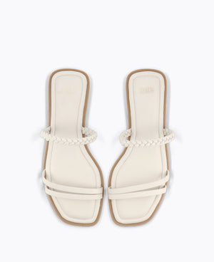 Rebecca Flat Sandals - Beige