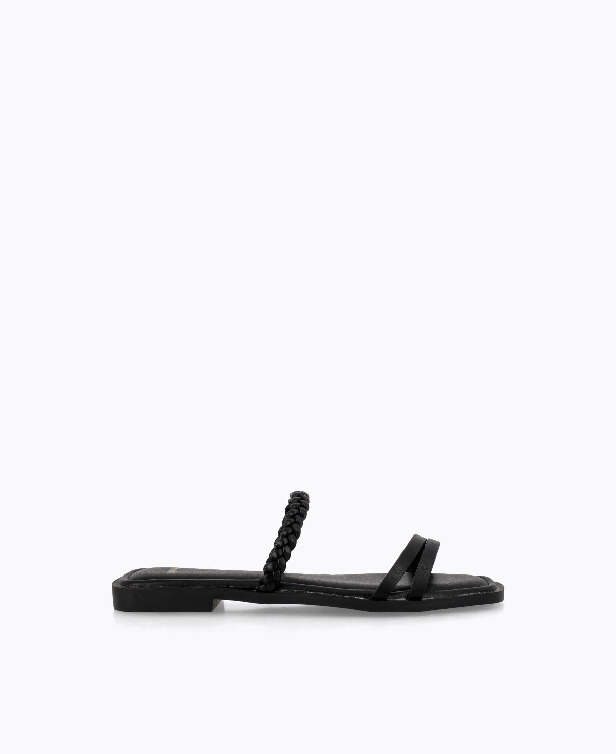 Rebecca Flat Sandals - Black