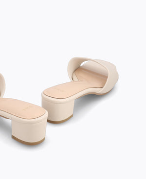 Juni Heel Sandals - Beige