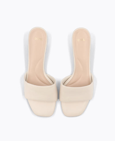 Juni Heel Sandals - Beige