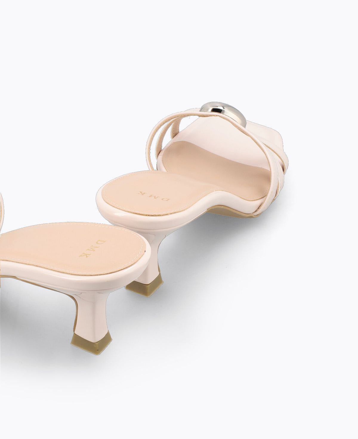 Angeline Heel Sandals - Beige