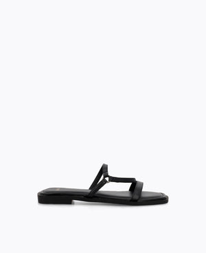Bonnie Flat Sandals - Black