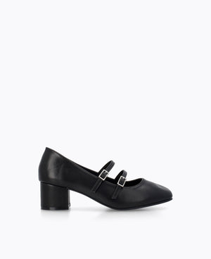 Cassie Mary Janes - Black