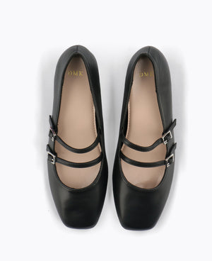 Cassie Mary Janes - Black
