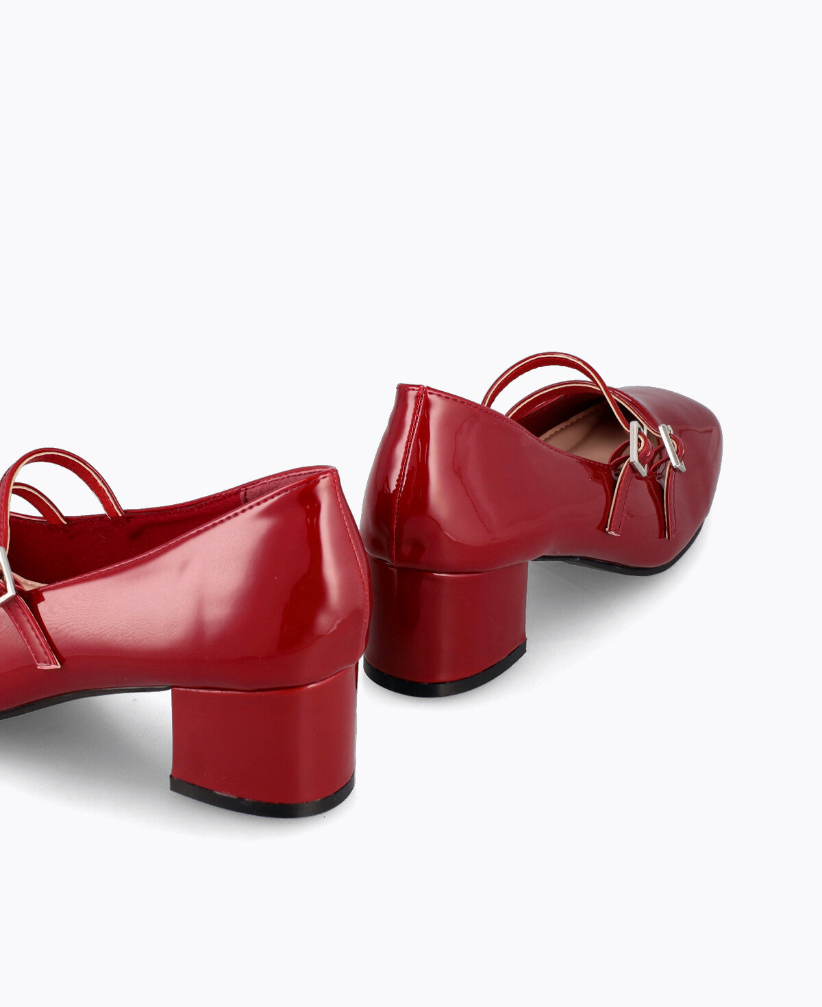 Cassie Mary Janes - Maroon