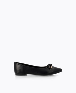 Celia Ballerina Flats - Black
