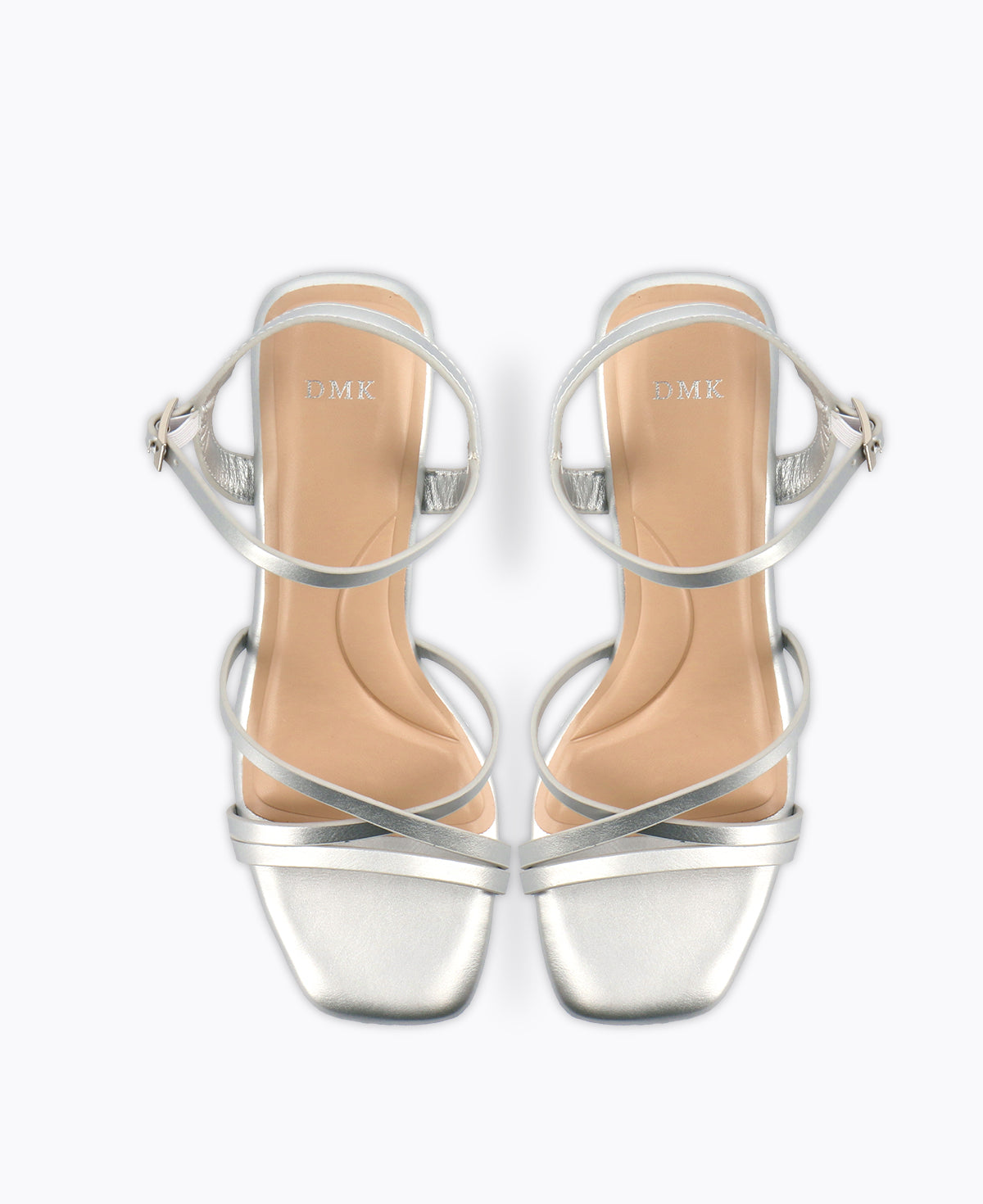 Colleen Heel Sandals - Silver
