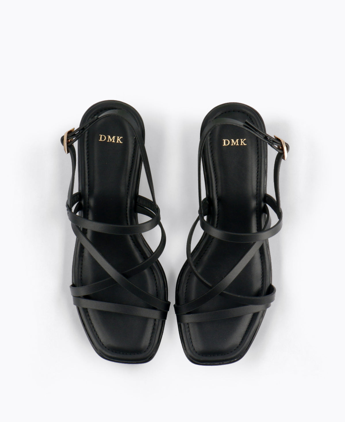 Esmeralda Platform Heel Sandals - Black