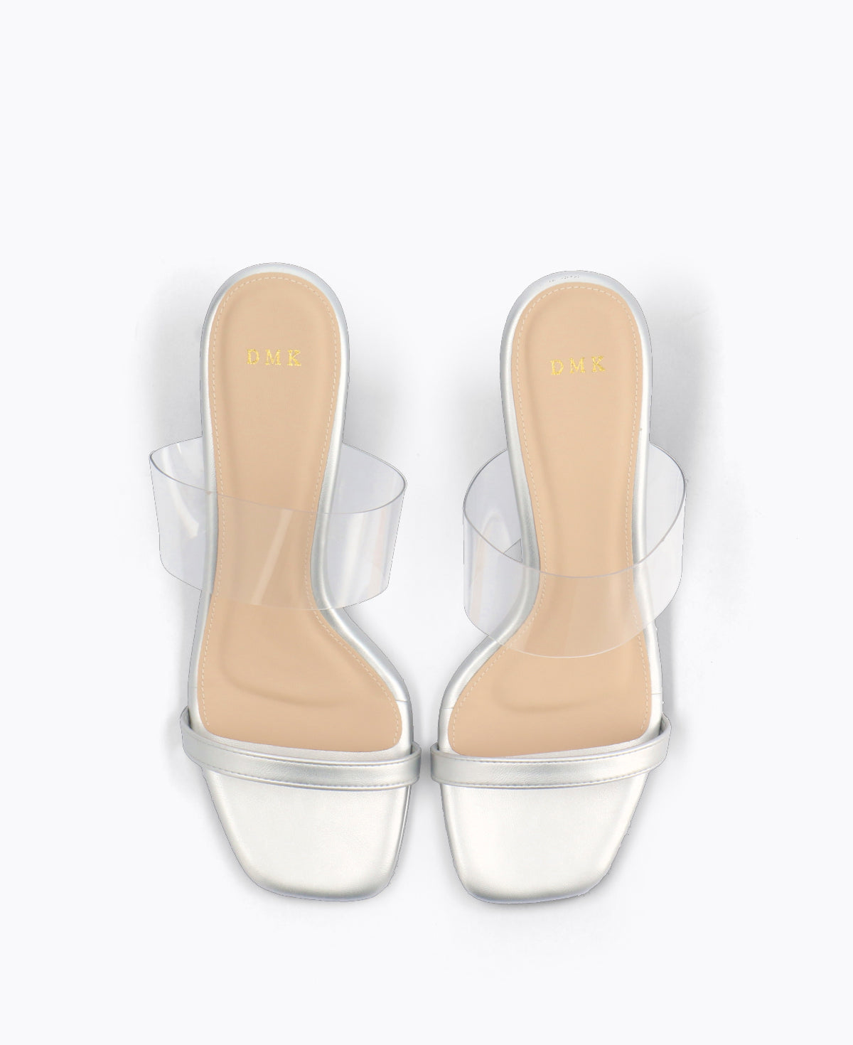 Nicolette Heel Sandals - Silver