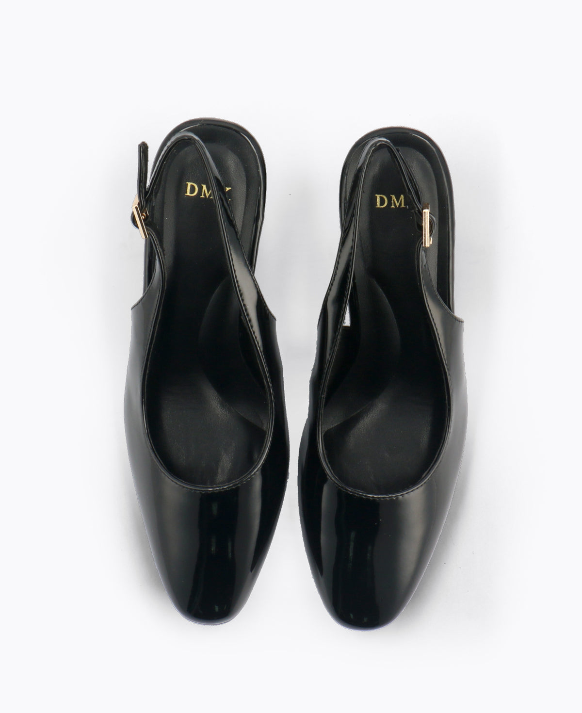 Pauline Slingback Heel Pumps - Black