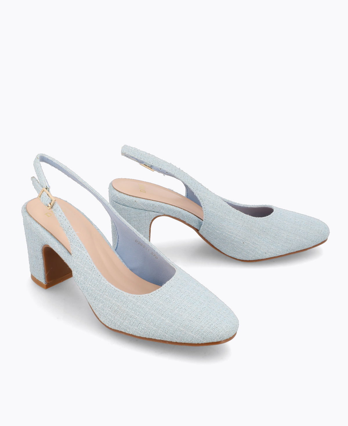 Pauline Slingback Heel Pumps - Blue