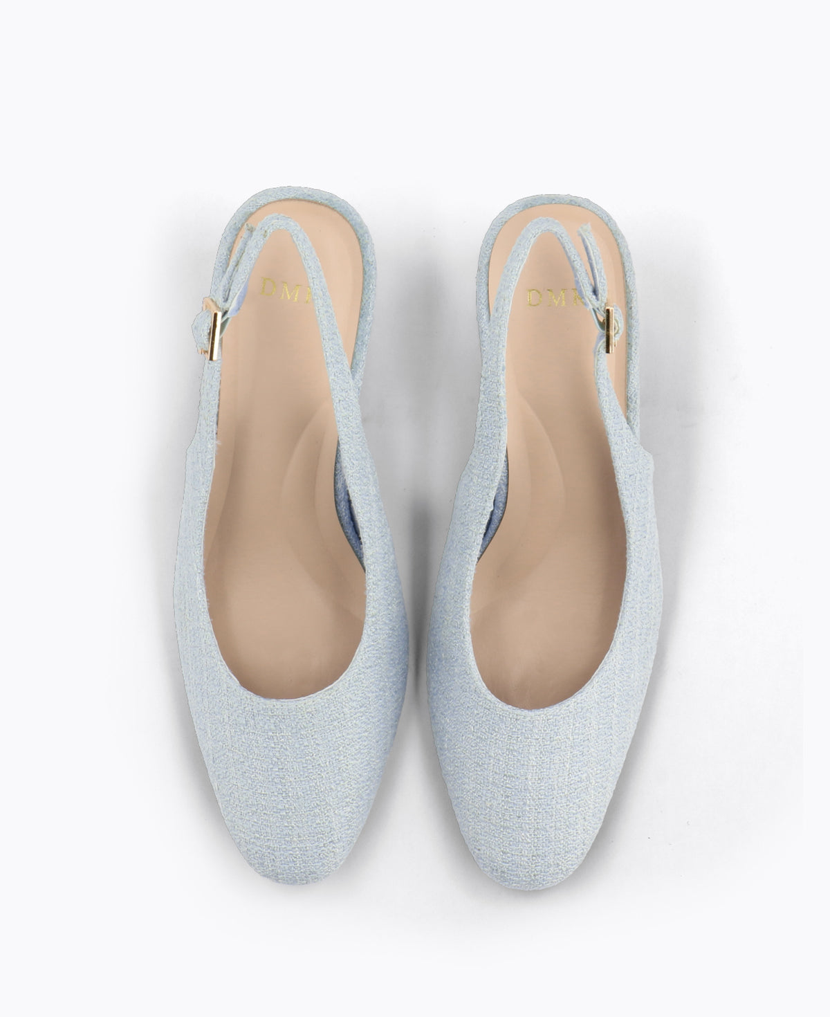 Pauline Slingback Heel Pumps - Blue