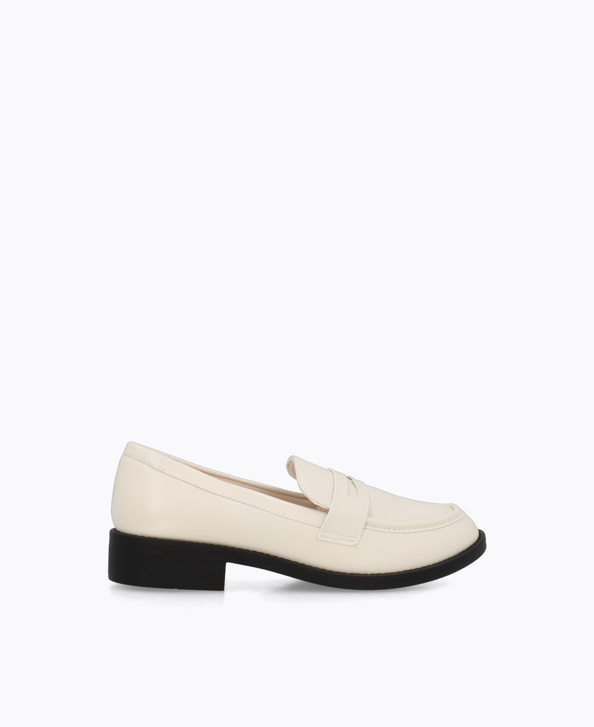 Reese Platform Loafers - Beige