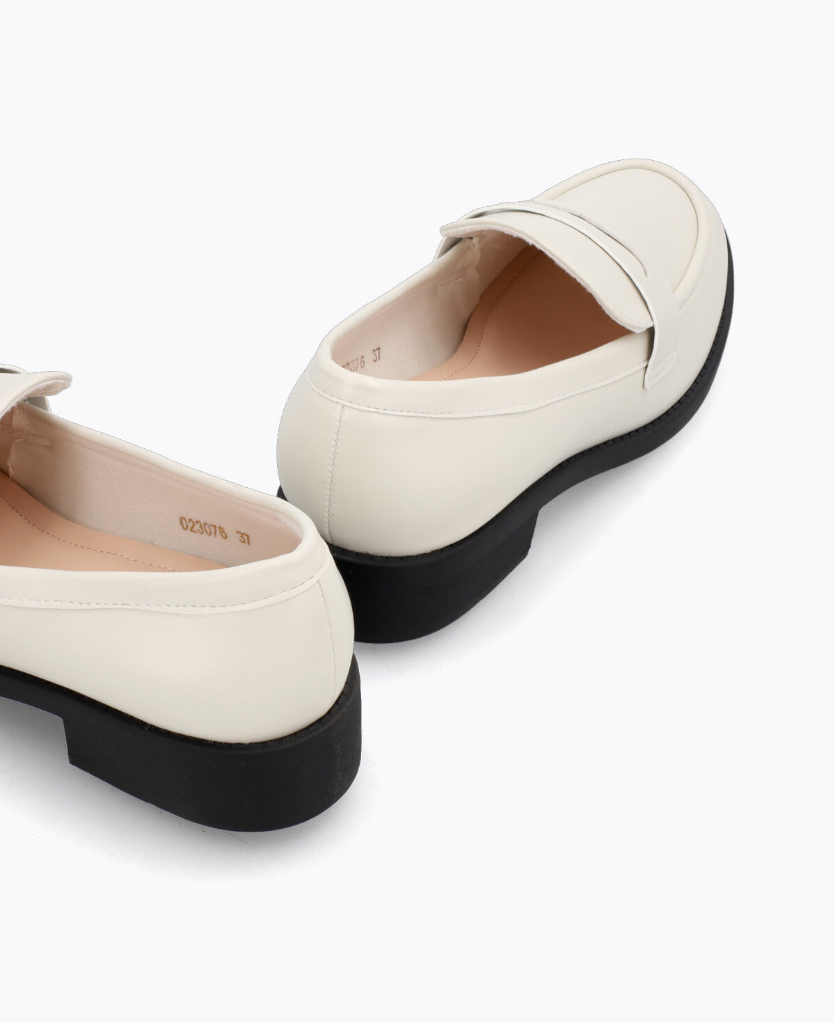Reese Platform Loafers - Beige