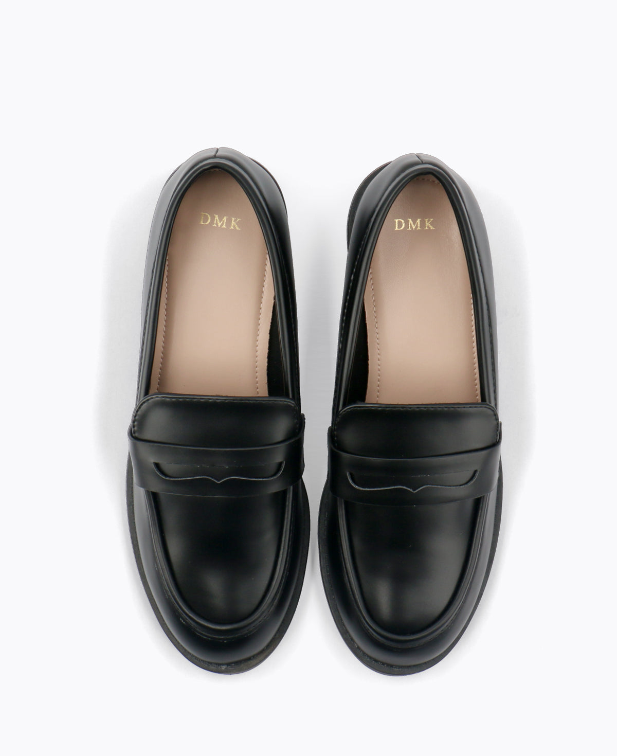 Reese Platform Loafers - Black