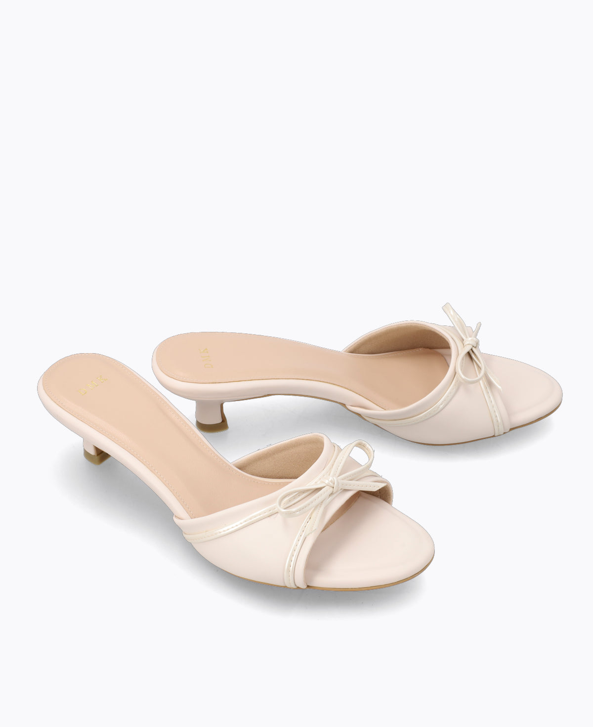 Riley Heel Sandals - Beige
