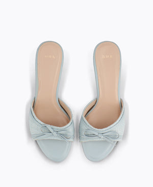 Riley Heel Sandals - Blue