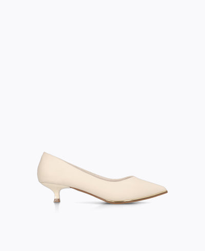 Sophie Heel Pumps - Beige