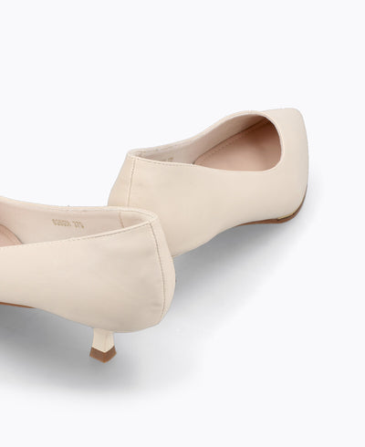 Sophie Heel Pumps - Beige
