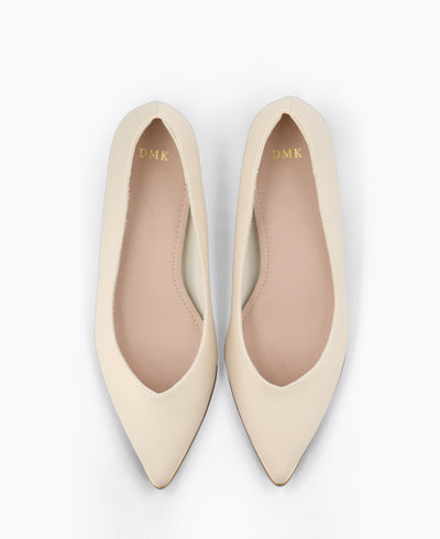 Sophie Heel Pumps - Beige